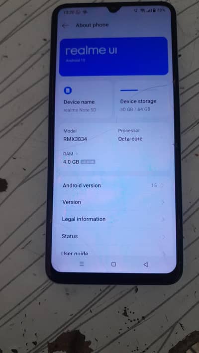 Realme Note 50