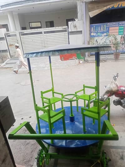 Bachon Ka Jhoola / Merry-Go-Round For Sale- 4 Seater with Canopy