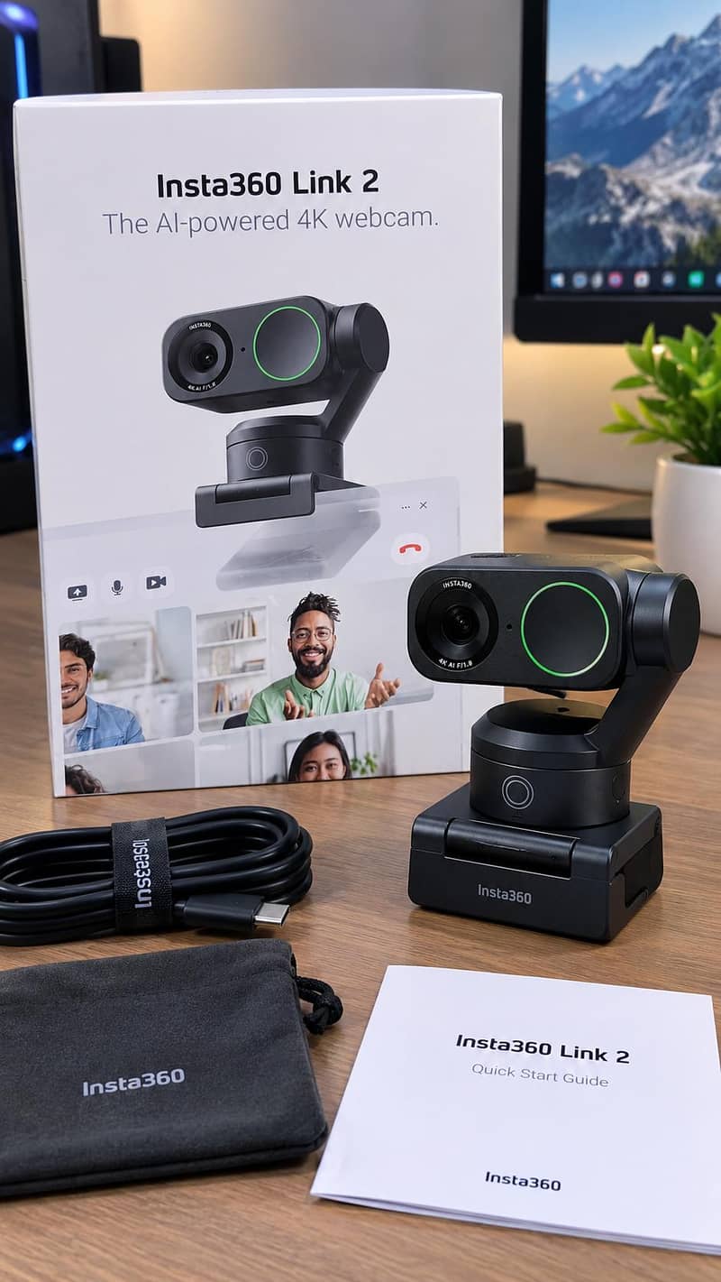 Insta360 link 2 4k webcam 0