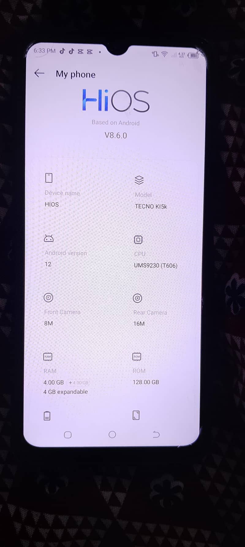 tecno ki5k. 0