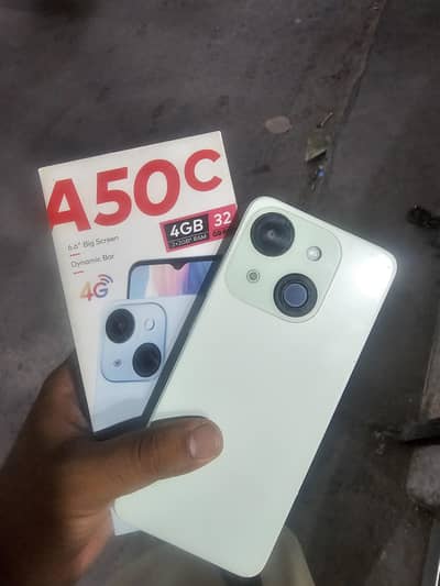 Itel A50C With Box 2+2/32 GB No open repair 10/10 Condition