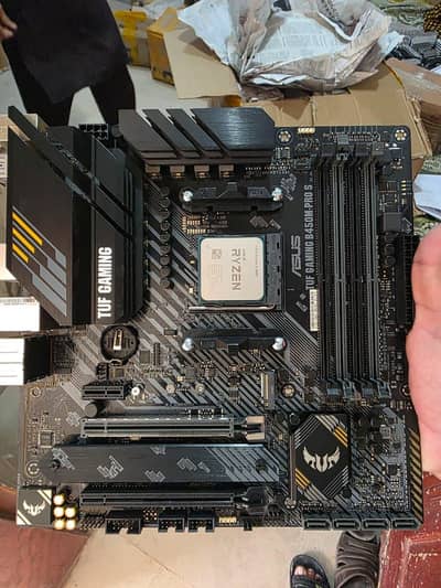 ASUS TUF Gaming B450M-PRO S + Ryzen 5 3600