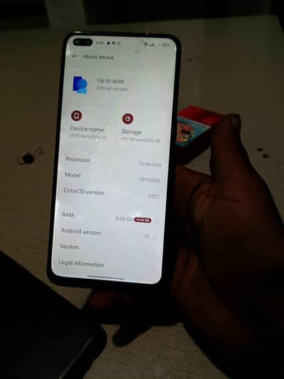 OPPO Reno 3 pro 4g 8+8 256 gb