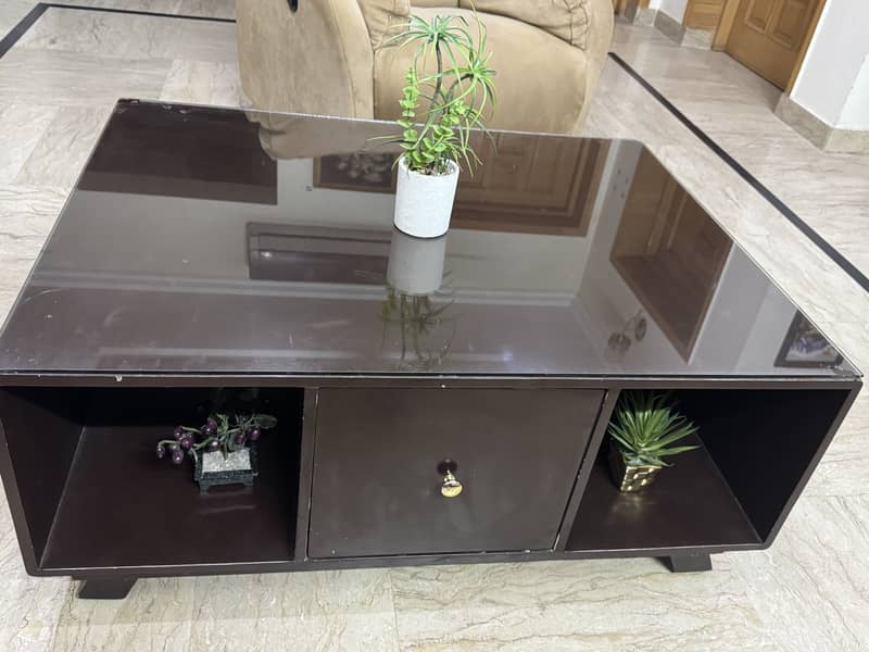 Central wooden table 1
