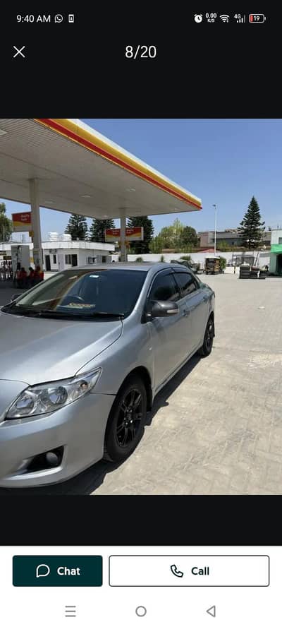 Toyota Corolla GLI 2010 total genion Isb register urgent sale