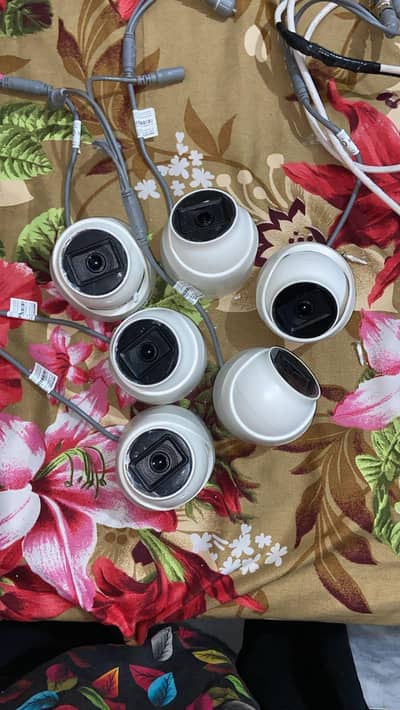 6 Hikvision CCTV Dome Cameras For Sale