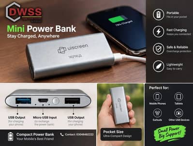 Mini Power Bank, Power Bank, Portable Power Bank,Mobile Power Bank