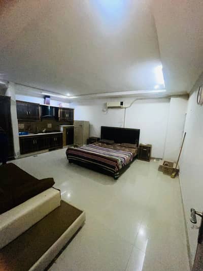 Sami furnished studio apartment available for rent bahria town civic center phase 4 Rawalpindi