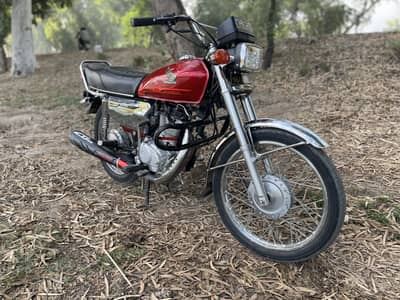 CG 125 self start