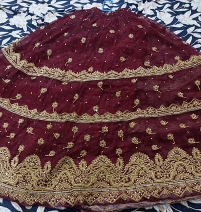 Bridal Beautiful Maroon Bridal Suit
