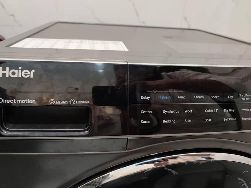 Haier Fully Automatic Front Load Washing Machine /Inverter Motor 3