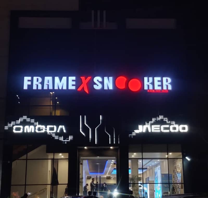 3D LED Sign Board, Acrylic Sign Board, Neon Sign Board Services lahore ...