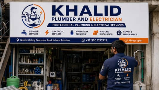 Affordable Plumber in Lahore / Khalid Plumber Lahore