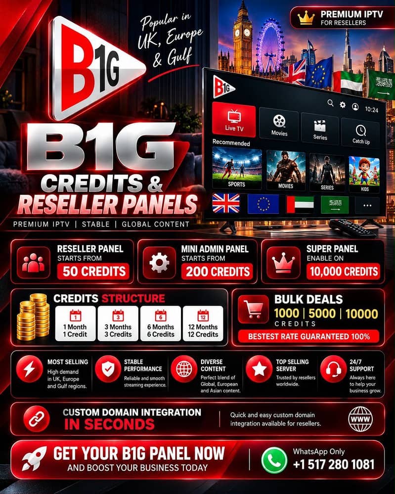 B1G IPTV SERVICES 0