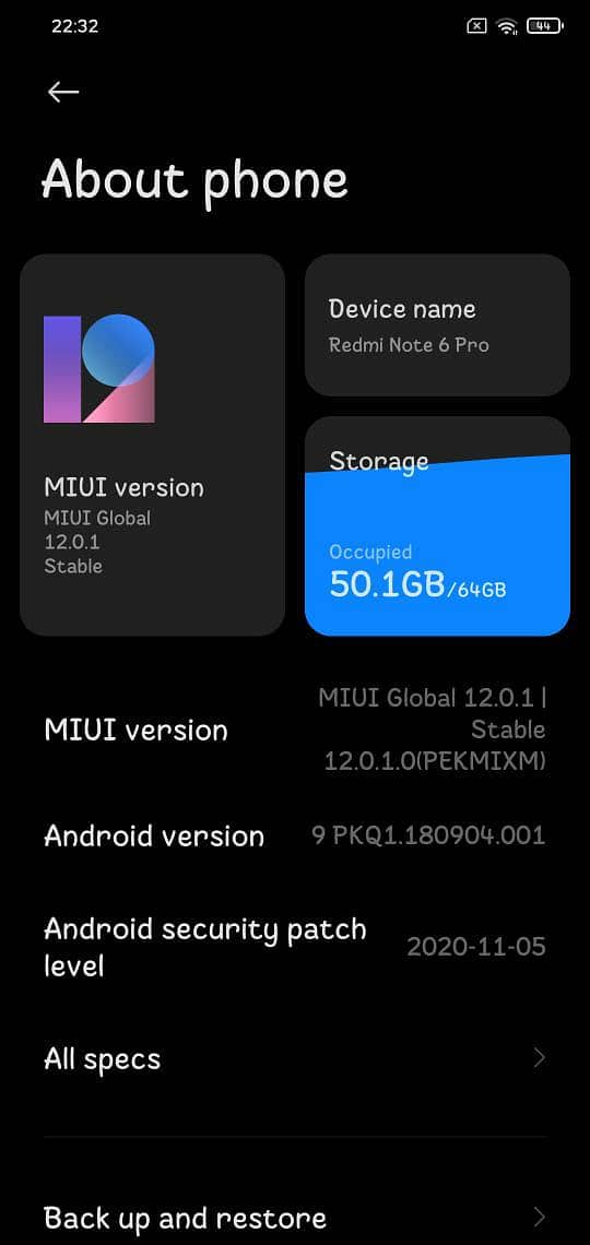 Xiaomi Redmi Note 6 Pro 1