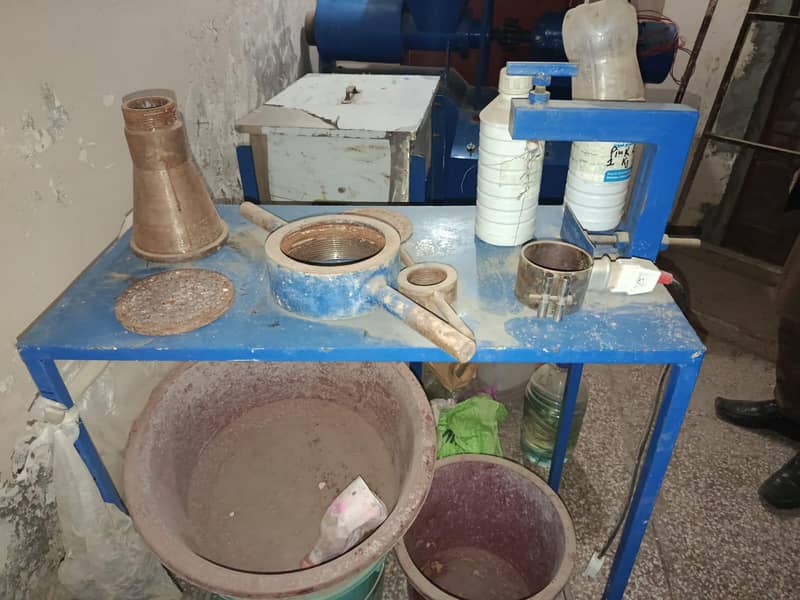 full setup for making skin sope 8