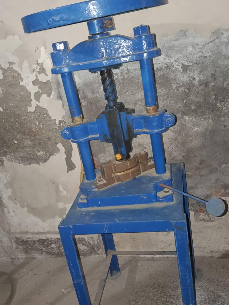 full setup for making skin sope 10