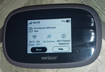 Verizon Jetpack MiFi 8800L,4G All Network sim,PTA Approve