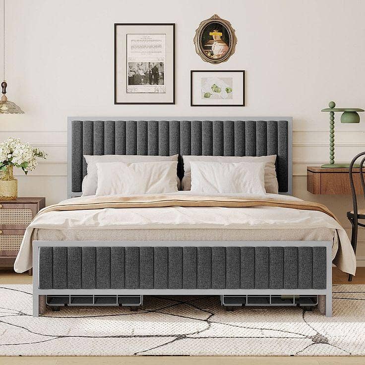 iron bed/bed/bed set/king bed 0