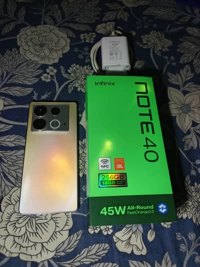 Infinix Note 40 New Condition