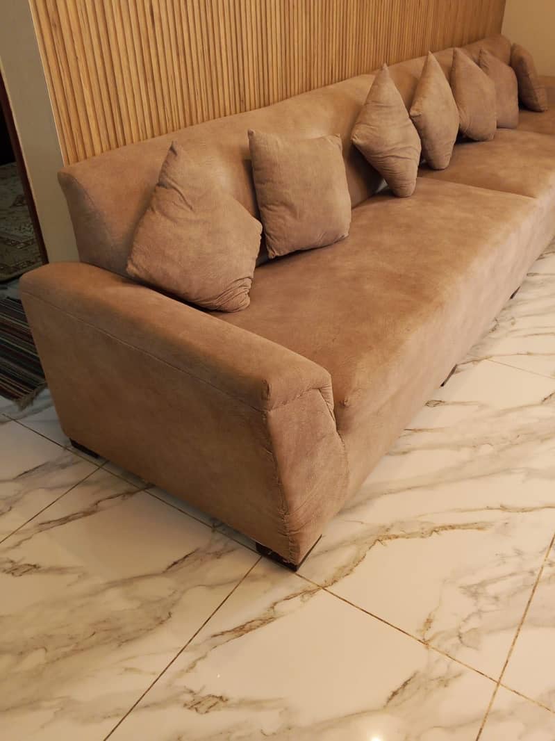 Sofa Set + glass table 2