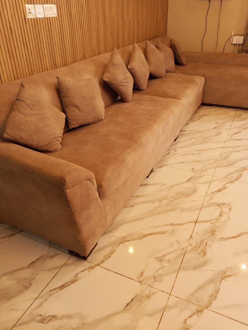 Sofa Set + glass table 5