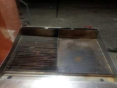 hot plate new with grill system available for sale
