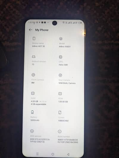 Infinix Hot 30