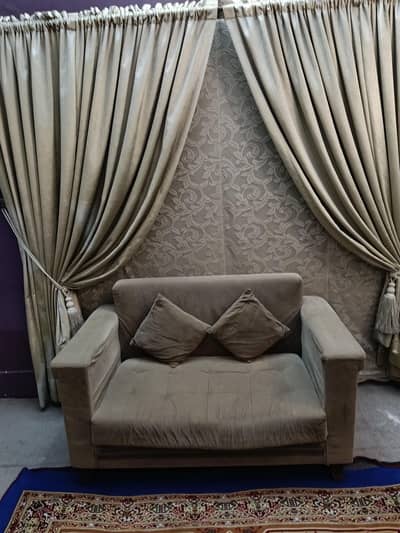 Two Seater Sofa original Molty Foam