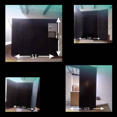 Wardrobe double 3X