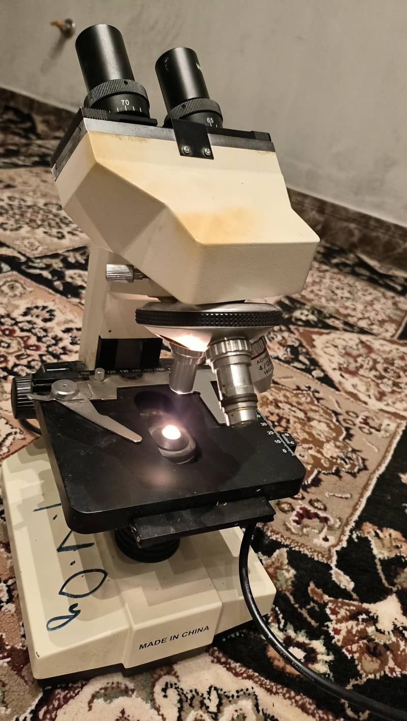 compound microscope. 1