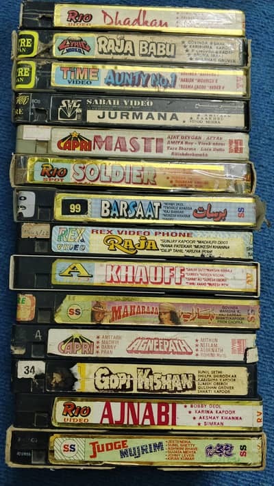 VCR VHS tapes