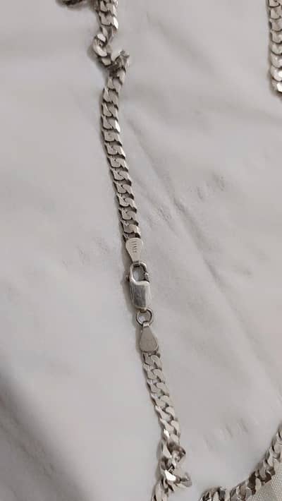 Italian branded neck chain