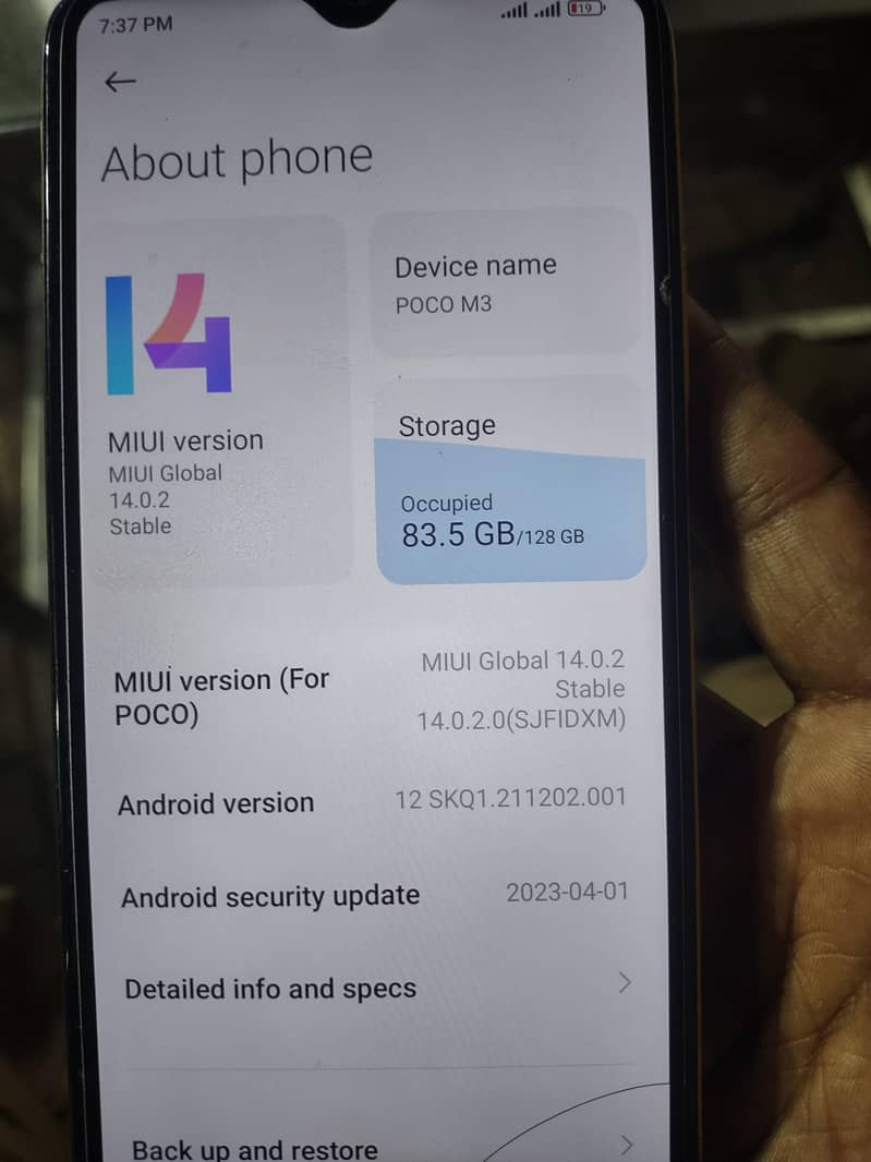 Xiaomi POCO M3 0