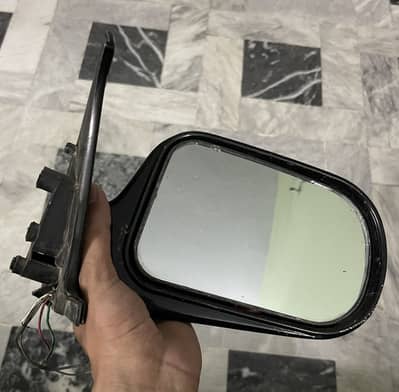 Charade Side mirror with auto adjustable and indicator blink in mirror
