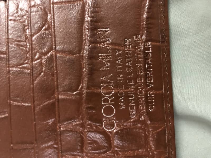 Leather wallet 3
