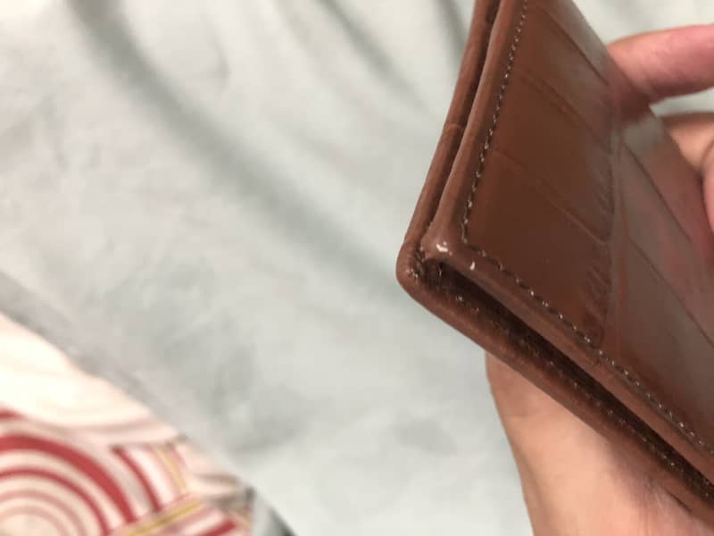 Leather wallet 5