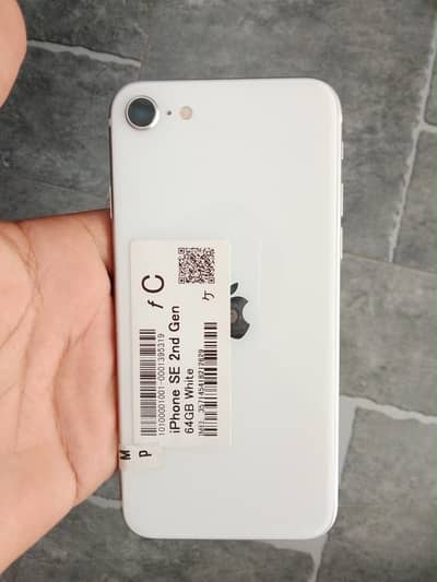 Apple iPhone SE 2020 64 gb ram battery 79 official pta