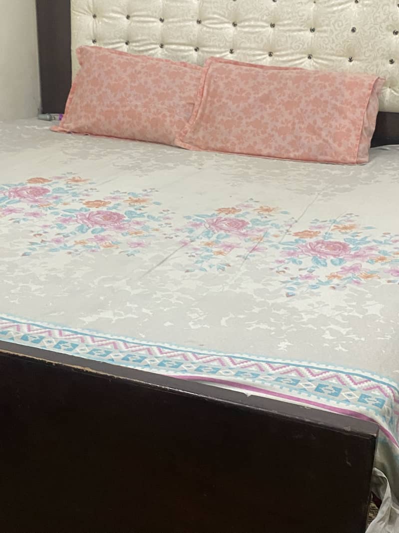 Double bed with mattress 3