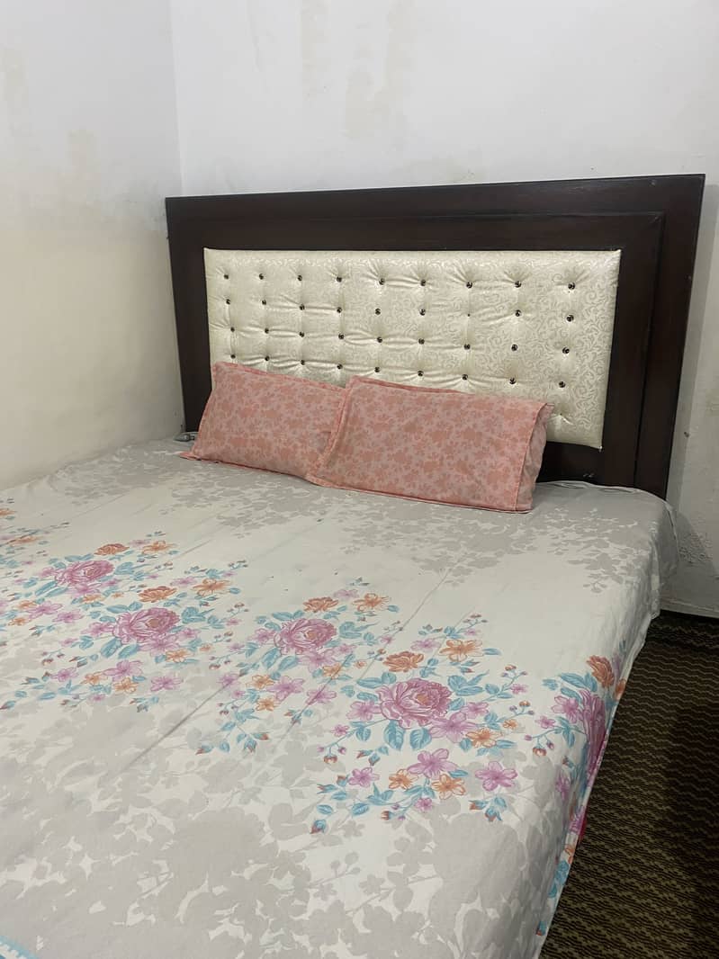 Double bed with mattress 4