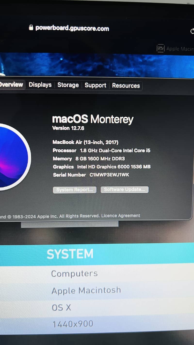 Macbook Air 2017 3