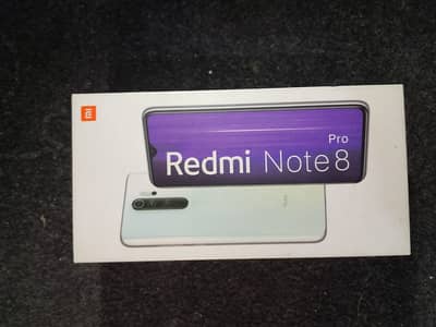 Redmi note 8 pro with official box