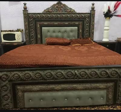 Bed with Dressing