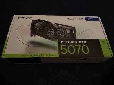 PNY GeForce RTX 5070 Overclocked Triple Fan 12GB