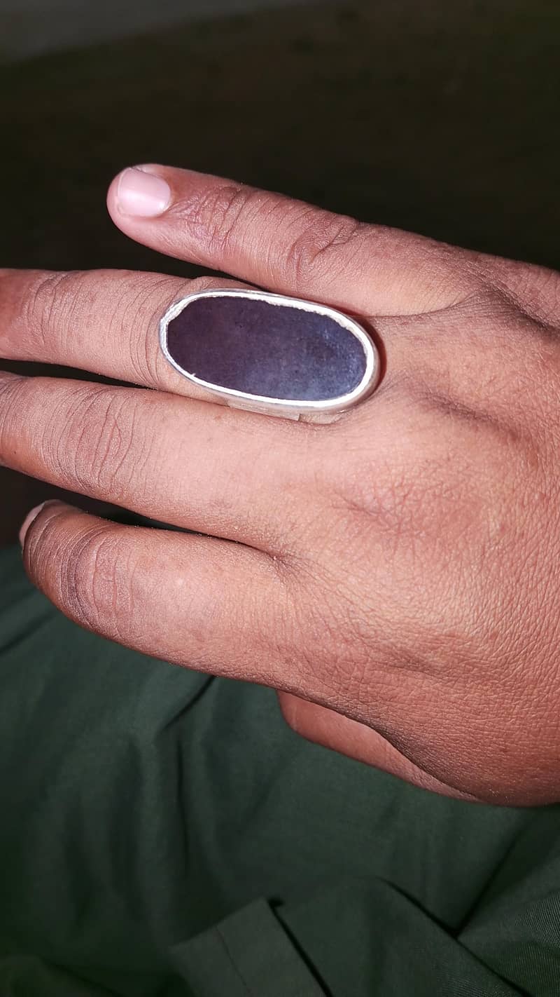 aqeeq silver ring 4