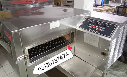 conveyor belt pizza oven 18" hi tech for sale