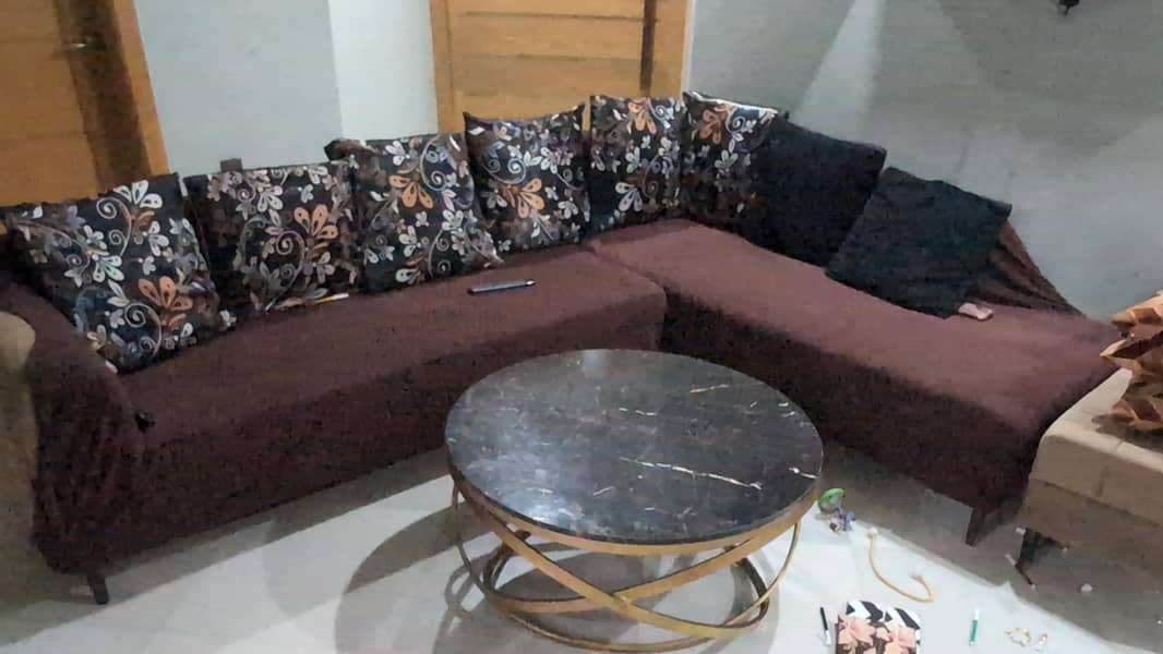 l shape new condition negotiate if interested 0