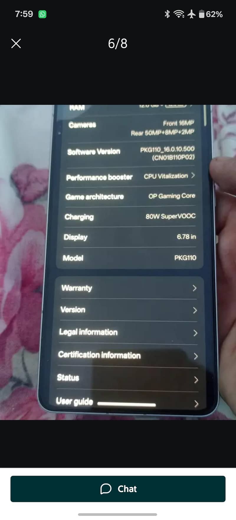 One Plus Ace 5 4