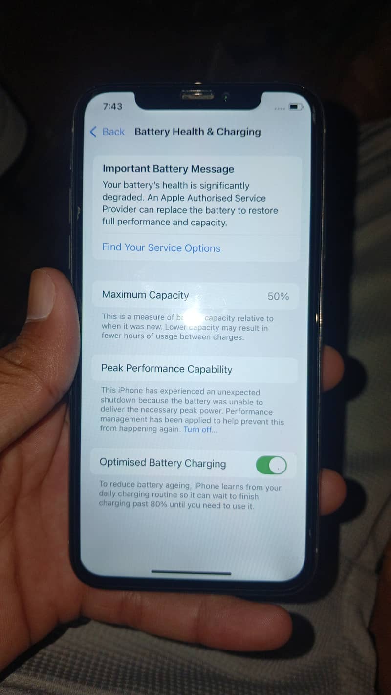 Apple iPhone XS 7