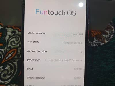 Vivo S1 Pro mobile for sale